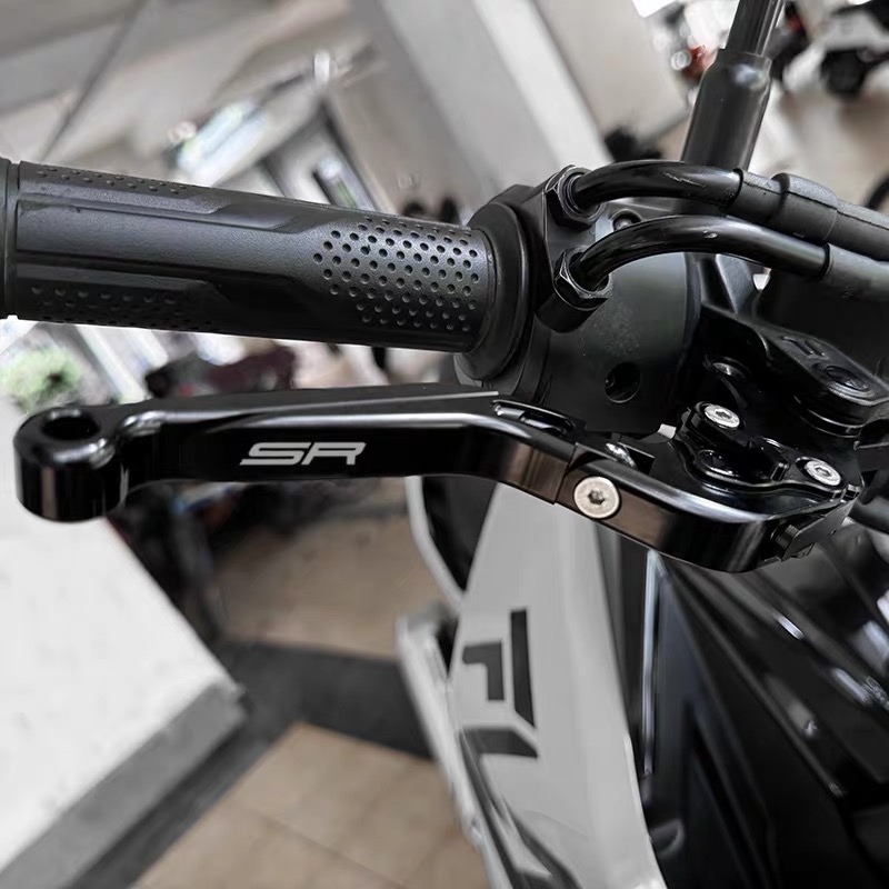 مجموعة مقابض الفرامل والكلتش ل - مراجعة Cnc Aluminum Adjustable Brake Clutch Levers وسعره