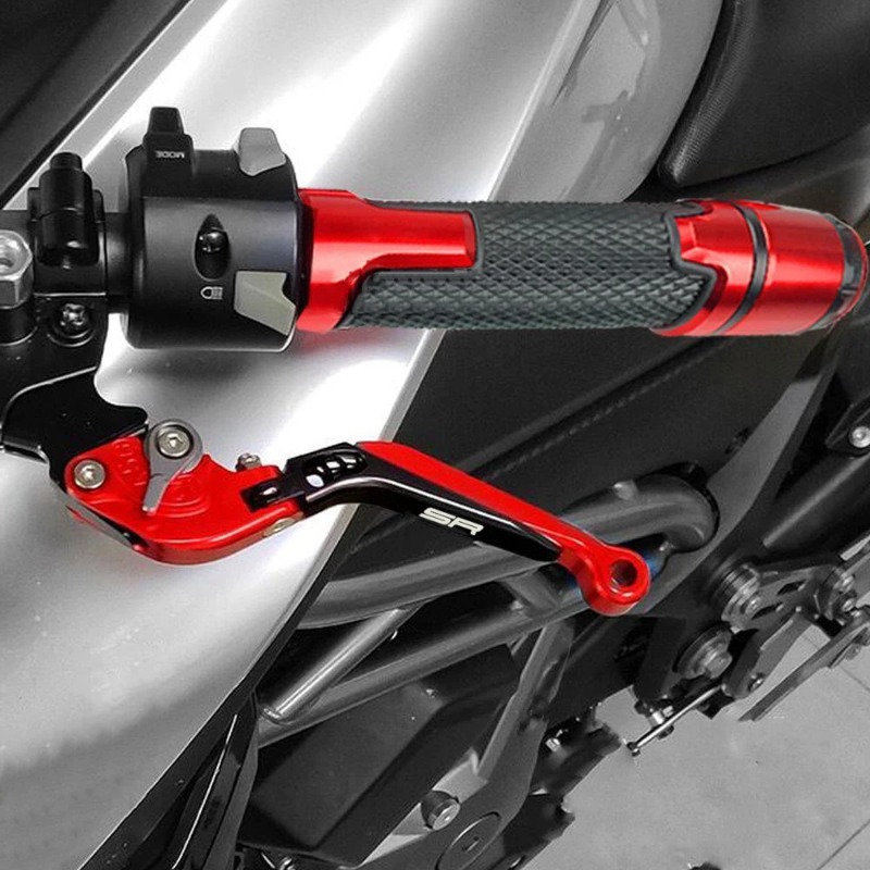 مجموعة مقابض الفرامل والكلتش ل - مراجعة Cnc Aluminum Adjustable Brake Clutch Levers وسعره