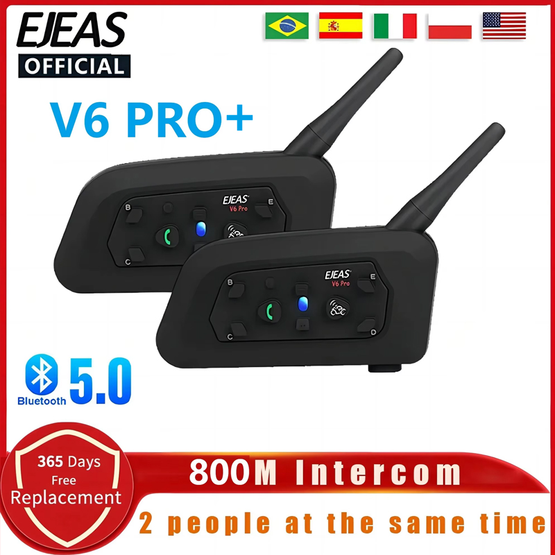 EJEAS vPro للدراجات النارية ،  - مراجعة Full Face Motorcycle Helmet With Bluetooth وسعره